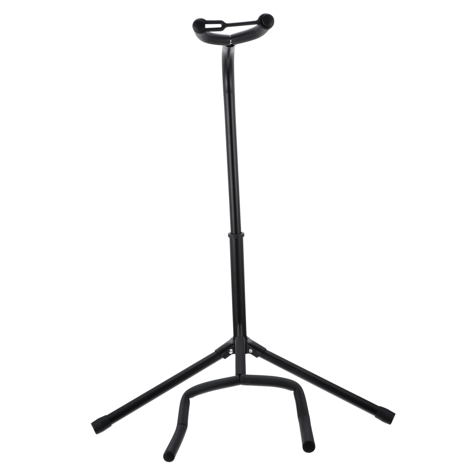 UPOUART Black Vertical Guitar Stand - Storage Rack for Home, Studio, and Stage Use, Fits All Guitar Types