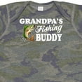 thumbnail image 4 of Inktastic Grandpa's Fishing Buddy with White Text Boys Baby Bodysuit, 4 of 5