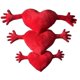 thumbnail image 1 of Plush Heart Shaped Pillow Love Hug Pillow Cushion, 1 of 5