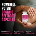 thumbnail image 4 of Nutra Wave Organic Beetroot Capsules 1400Mg – Nitric Oxide Booster – Flavorless – 120 Count, 4 of 12