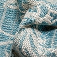 thumbnail image 3 of Well Woven Lia Delphi Oriental Persian Blue 7'10" x 10'6" Indoor/Outdoor Area Rug, 3 of 7