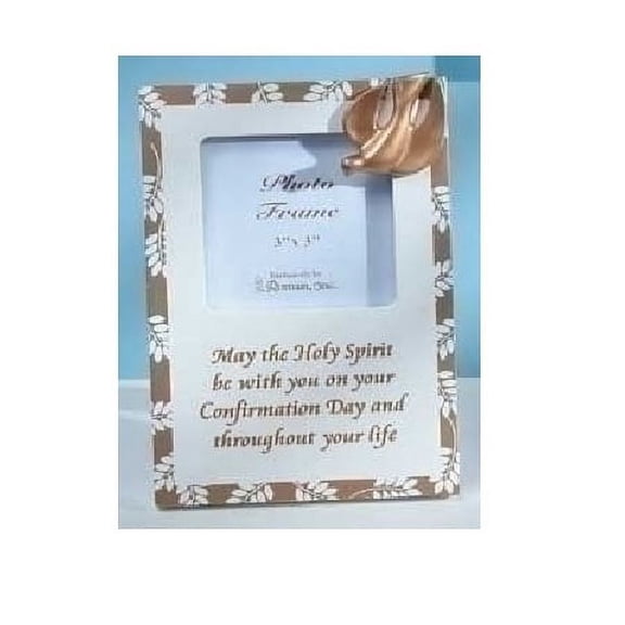 Pack of 6 Religious Gold Confirmation 3"x3" Photo Frames #46557