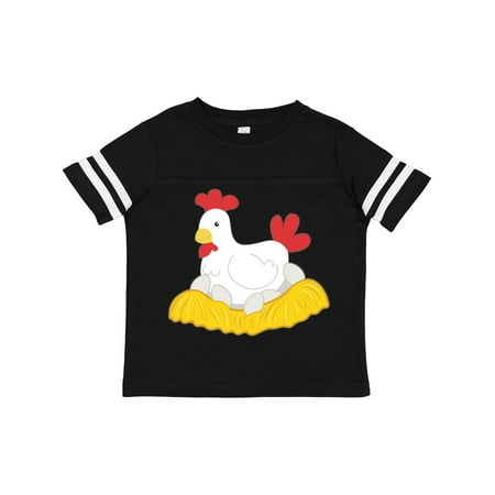 

Inktastic Chicken in Nest Gift Toddler Boy or Toddler Girl T-Shirt