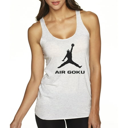 - New Way 629 - Women's Tank-Top Air Goku Dbz Dragon Ball Z Jordan Parody
