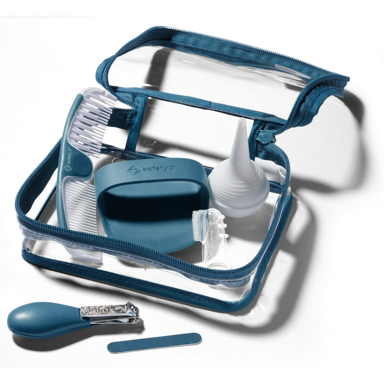 Safety 1st Grooming Kit 11-Piece, Teal photo 2