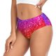 thumbnail image 2 of Fotbe Colorful Glitter Calzones Estampados para Mujer – Ropa Interior de Algodón, Cómoda, Suave y Elástica-4X-Large, 2 of 6