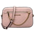 thumbnail image 5 of Michael Kors Jet Set Ew Chain Crossbody Powder Blush Pink Mk Signature, 5 of 13