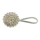 thumbnail image 1 of Abrazadera magnética para cortina con diseño de flores, estilo europeo, con hebillas y brillantes diamantes de imitación. Dorado, 1 of 9