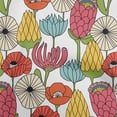 thumbnail image 1 of oneOone Velvet Pink Fabric Tropical Floral Craft Projects Decor Fabric Printed By The Yard 58 Inch Wide, 1 of 4