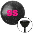 thumbnail image 1 of American Shifter  Pink SS Black Retro Metal Flake Shift Knob with M16 x 1.5 Insert Shifter Auto Brody, 1 of 1