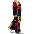 thumbnail image 4 of Women Wide Legs Pants with Pockets Vintage Print Plus Size, 4 of 8