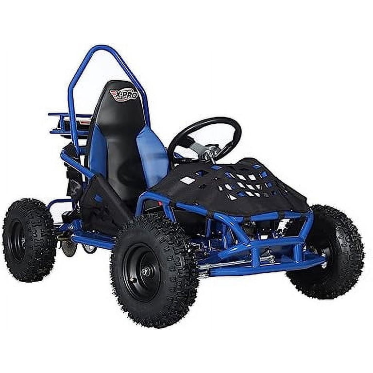 X-Pro, Gas Go Kart, 50cc, Pull Start, Rear Disc Brake, 6