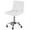White, variant on COSVALVE Armless Desk Chair Low Back 360°Swivel Adjustable Barber Home Office Chair w/Wheels(Pink)