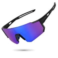 thumbnail image 1 of Gafas de sol deportivas polarizadas STORYCOAST UV400 con lente negro-azul, 1 of 7