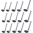 thumbnail image 1 of shiyou-15Pcs Fishing Line Spinning Guide Eyes Rings Fishing Rod Tip Repair Kit Fishing Rod Guide Various Size Tip Fishing Supplies for Saltwater Freshwater Silver, 1 of 4
