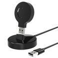 thumbnail image 1 of MesaSe Wireless Charger for Xiaomi Watch S1 Active USB Charging (Black w/ Base), 1 of 7