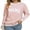 03 Pink, variant on MAMA Graphic Sweaters for Women 2025 Mother's Day Lightweight Knitted Sweaters Crew Neck Long Sleeve Pullover Sweatshirts Tops Shermie