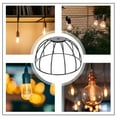 thumbnail image 4 of Lámpara artística de hierro E27 Lámpara de mesa de lámpara Lámpara colgante Shade Chic Chic DIY Luz Shell, 4 of 4
