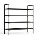 thumbnail image 3 of Sakugi 4-Tier Shoe Rack, Sturdy Shoe Organizer, Shoe Shelf Holds up to 20 Pairs of Shoes, Assembled Length 28 in, 3 of 7