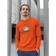 thumbnail image 2 of Great Experience Eagle Head Sweatshirt Men -Image by Shutterstock, Male Small, 2 of 4