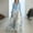 Light Blue, variant on Women's Floral Chiffon Maxi Dress Elegant Deep V-Neck Long Sleeve Flowy Summer Dress for Wedding Guest & Special Occasion,M