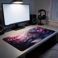 thumbnail image 4 of Klonfd Extended Gaming Pad With Rubber Base Large Desk Mat For Computer Keyboard And, 4 of 6