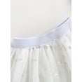thumbnail image 5 of Bagilaanoe Toddler Baby Girls Skirts Sequins Butterfly Layered Tulle Mesh Skirts 18M 24M 3T 4T 5T 6T Kids Summer Casual Skirts, 5 of 9