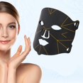 thumbnail image 2 of QJUHUNG Rechargeable 7-Color LED Facial Mask With Soft Silicone - USB Powered  Remote Control Included - Perfect Gift For Skin Care Enthusiasts  Valentine‘S Day, 2 of 7