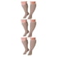 thumbnail image 4 of Calcetines de compresión Sonducket pantorrilla ancha cuidado de la salud Color de la piel transpirable soporte hasta la rodilla Type1 NO1, 4 of 6