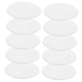 thumbnail image 3 of OUNONA 30pcs Circle Blank Plate Simple Design White PP for Ceiling Box Concealment, 3 of 8