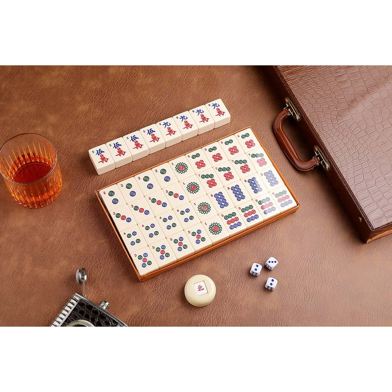 ivory mahjong set