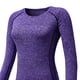 thumbnail image 2 of TaTaai Womens Stretch Quick Dry Yoga Shirt Long Sleeve Solid Color Fitness Top Round Neck Casual Workout Sportswear Gift, 2 of 5