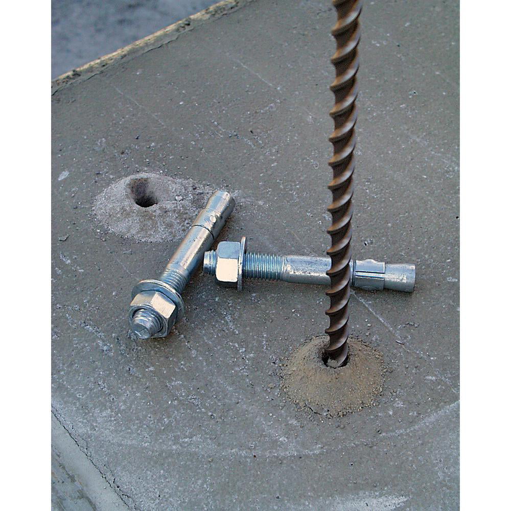 5/8" x 5" Concrete Wedge Anchor Zinc Simpson Strong-Tie WA62500 10 