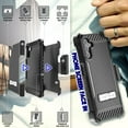 thumbnail image 2 of Tri Shield Rugged Cover + Hoslter Designed For Samsung Galaxy A13 5G Case Black/Black, 2 of 7