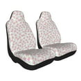 thumbnail image 2 of Pofeuu Floral Print Automotive Car Seat Covers Flat Cloth Full Set Seat Covers,Car Seat Covers front seats for Cars Trucks and SUVs-2 PCS, 2 of 9