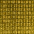 thumbnail image 1 of Ahgly Company Indoor Square Oriental Yellow Modern Area Rugs, 4' Square, 1 of 4