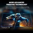 thumbnail image 2 of Suevery 27" Gaming Monitor, 144Hz IPS, QHD/2560x1440p, 99 sRGB, Ultra-Thin, HDMI/DP, Black, 2 of 6