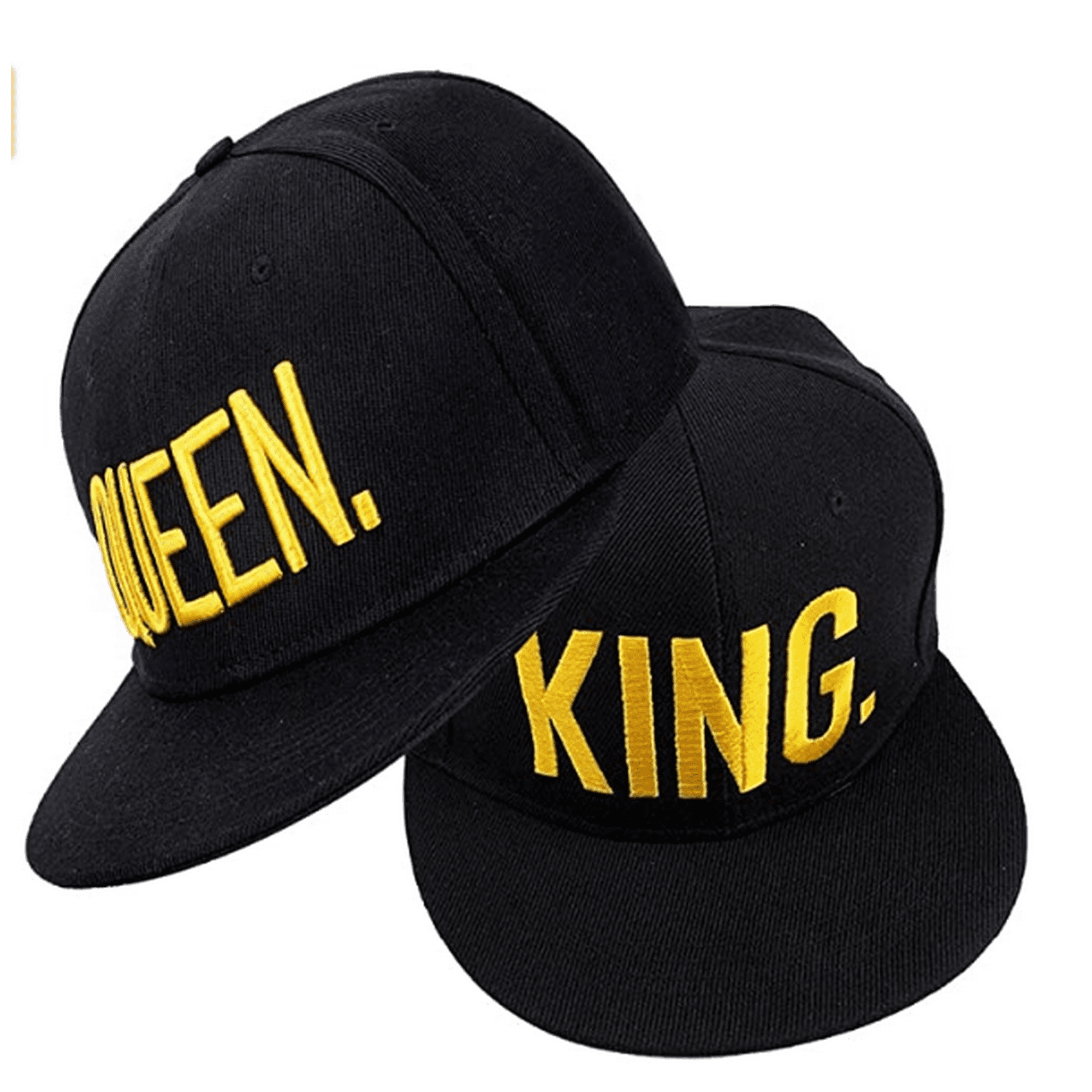 Baseball cap for lovers, pieces hat with 3D embroidery letter