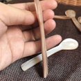 thumbnail image 2 of Set Of 6 Mother-of-pearl 11.5 Cm X 3 Cm Mop Caviar Spoons With Round Handle For, 2 of 2