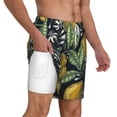 thumbnail image 6 of Rocae Citrus Fruits Elegant Lemons for Men's Swim Trunks Quick Dry With Two Side Pockets and One Lined Patch Pocket3X-Large, 6 of 9