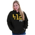 thumbnail image 3 of 412 Pittsburgh Pennsylvania Area Code Hoodie Sweatshirt Women Men Brisco Brands S, 3 of 6