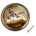 thumbnail image 1 of Tema De Navidad Cajón Armario Armario Puerta  Perilla Ciervos / Papá Noel / Snawman / -36x25mm 5 Colco Perilla de extracción del gabinete de Navidad, 1 of 8