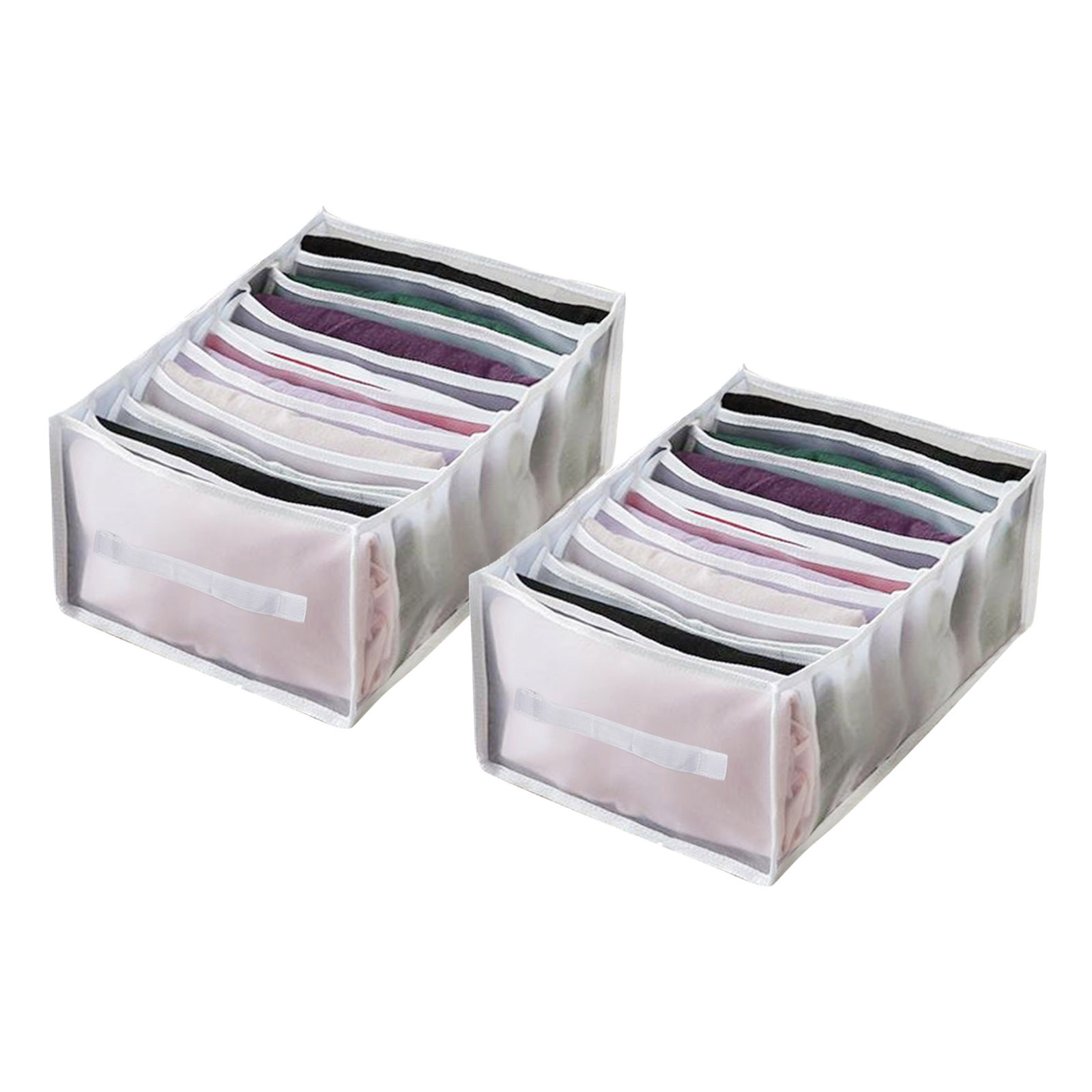 Mesh Clothes Storage Box Trouser Compartment Storage Box Drawer Compartment Bag Closet Room