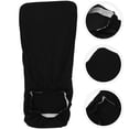 thumbnail image 4 of EeaseCA Rotating Armchair Slipcover Removable Stretch Computer Office Chair Cover Protector in Small Size (Black), 4 of 8