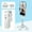 White, variant on P15Mini 3-in-1 Wireless Selfie Stick, Portable Phone Camera Helper with USB Charging, Rechargeable Lithium Polymer Battery, Scalable Selfie God Stick
