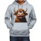 thumbnail image 1 of WILLBEST Sudaderas De Hombre Sudadera De Otoño e Invierno para Hombre con Estampado De Ganado Sudadera con Capucha y Hombros Descubiertos Sudadera De Manga Larga Top Grande, 1 of 3