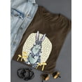 thumbnail image 3 of Fairytale Hare T-Shirt Women -Grace Popp Designs, Female Large, 3 of 4