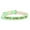 Green, variant on Pet Artist Glitter Personalized Custom Embroidered Nylon Dog Collar Adjustable Name Number