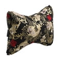 thumbnail image 4 of Almohada cervical para coche, cómoda almohada de descanso para asiento de coche, color negro Koi negro, 4 of 9