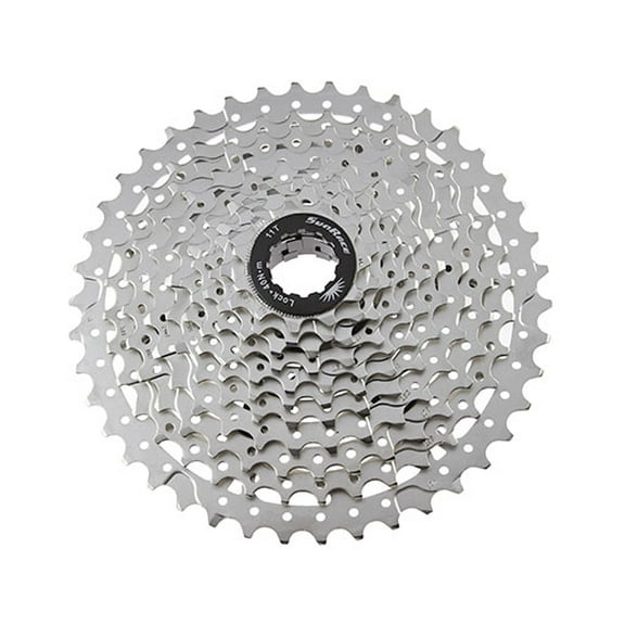 11 Speed Cassette 11/42t Index CSMS8 Silver Sun Race. bike parts